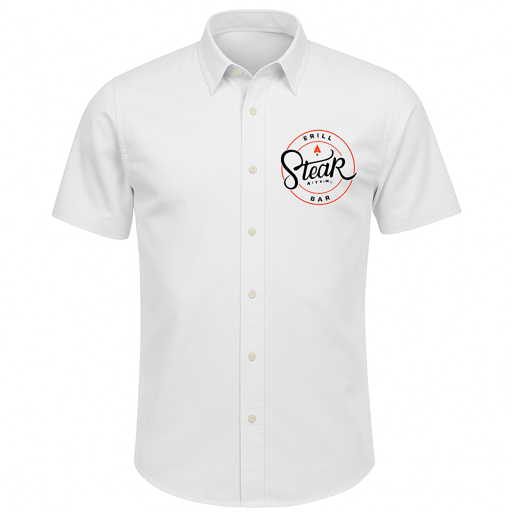 Polo con bordados personalizados para hostelería en Madrid